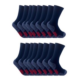 Unisex 8 Pairs Of Sports Socks, Basketball Socks - Durable, Breathable And Comfortable, Towel Sole Shock Absorption (Color: Black)