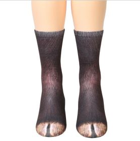 3D Animal Paw Socks Cute Cat Claws Socks Unisex Long Socks (Option: 9)