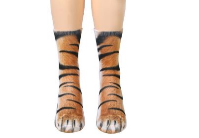 3D Animal Paw Socks Cute Cat Claws Socks Unisex Long Socks (Option: 7)