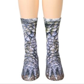 3D Animal Paw Socks Cute Cat Claws Socks Unisex Long Socks (Option: 8)