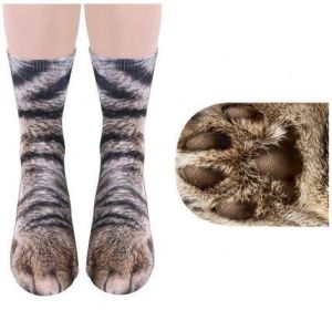 3D Animal Paw Socks Cute Cat Claws Socks Unisex Long Socks (Option: 10)
