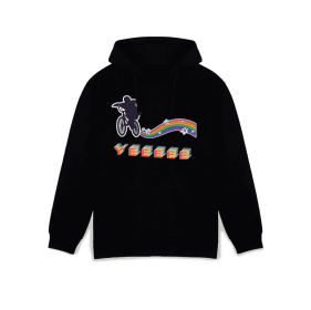 Men's Printed Hoodie - Hooded (Option: Black-S)