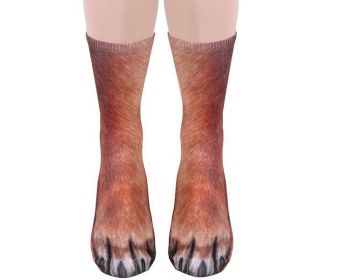 3D Animal Paw Socks Cute Cat Claws Socks Unisex Long Socks (Option: 2)