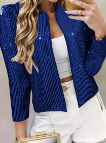 Women's Fashionable Clothing (Option: Blue-S)